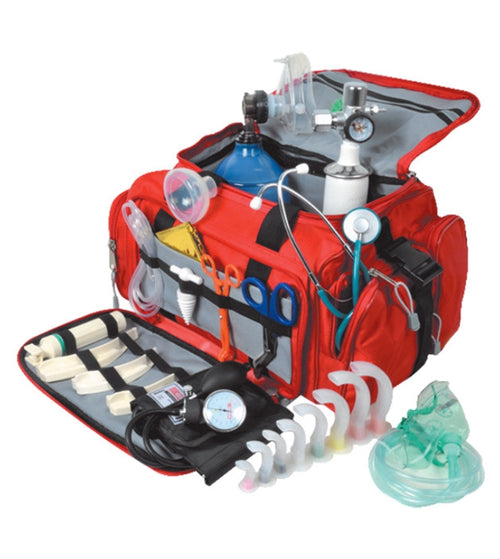 Kit de Emergência Vermelho em Poliéster - 35x45x21cm GIMA 4