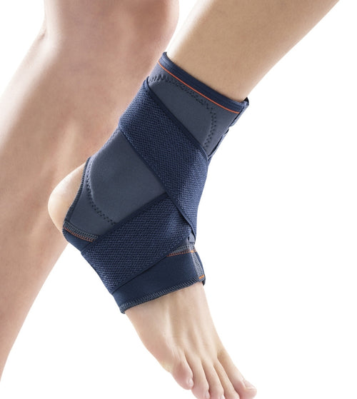Suporte de Tornozelo em Neoprene com Estabilizadores Rígidos