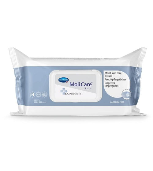 Toalhitas Humedecidas Molicare Skin - 50 un
