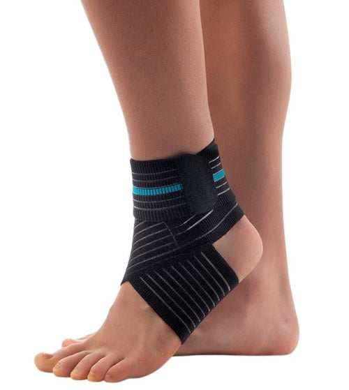 Suporte Elástico para Entorse de Tornozelo - Banda e Velcro