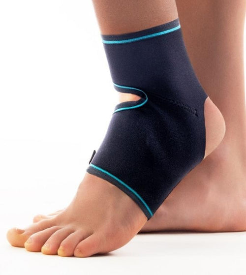 Suporte de Tornozelo em Neoprene com Bandas de Ajuste