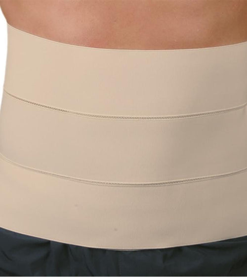 Faixa Abdominal de 3 Bandas para Contenção e Suporte Lombar