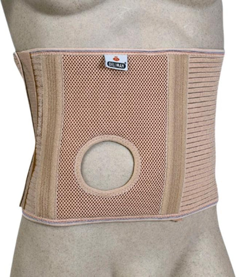 Cinta Abdominal Para Ostomizados - Com Orifício - 16cm