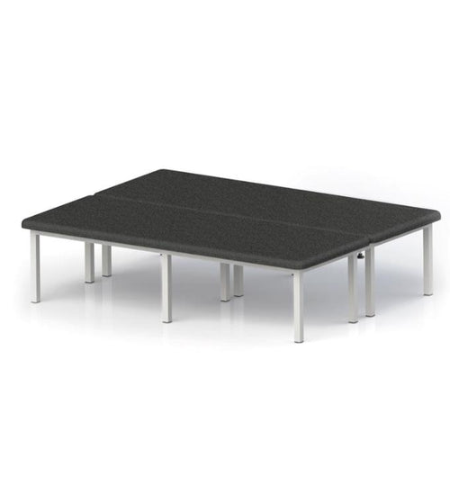 Estrado Colchão Elevado Bobath Pele Sintética 200x150x50cm