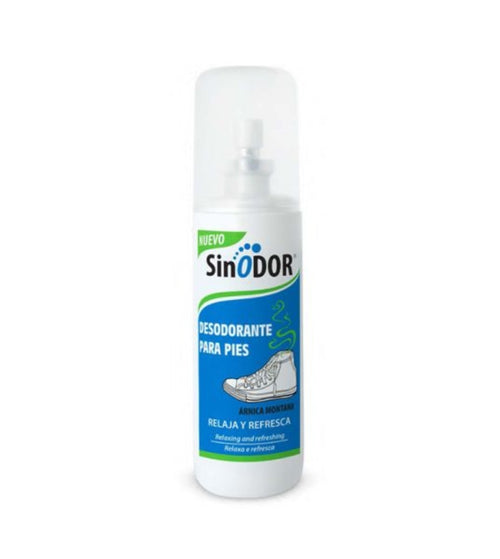 Spray Refrescante Desodorizante e Anti-transpirante para Pés