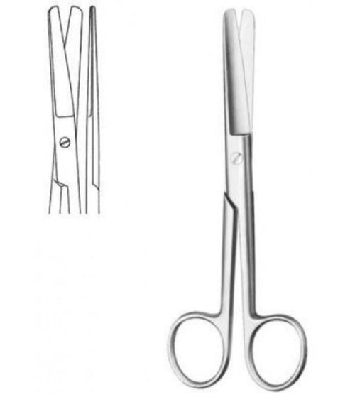 Tesoura Reta de Bicos Rombos - 15cm