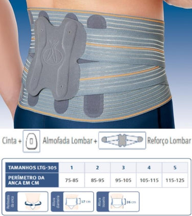 LTG305 - LTG305LTG305-CINA-SACROLOMBAR-ELITE-DUO-CURTA-ORLIMAN_MEDIDAS.JPG