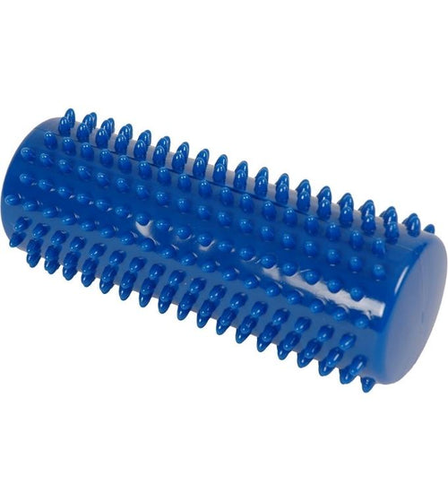 Rolo Sensorial de Massagem com Picos - 16cm Azul